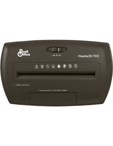 ProfiOffice шредер за документи Piranha EC 7 CC 439